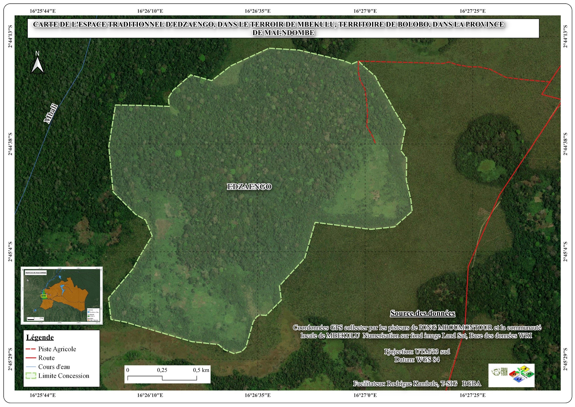 Formation en cartographie communautaire pour la conservation des grands singes dans la forêt d’Edzaengo